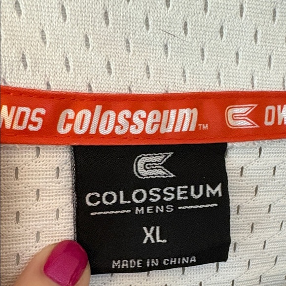 Oregon State University Colosseum White Mesh Jersey Size XL - Picture 2 of 6